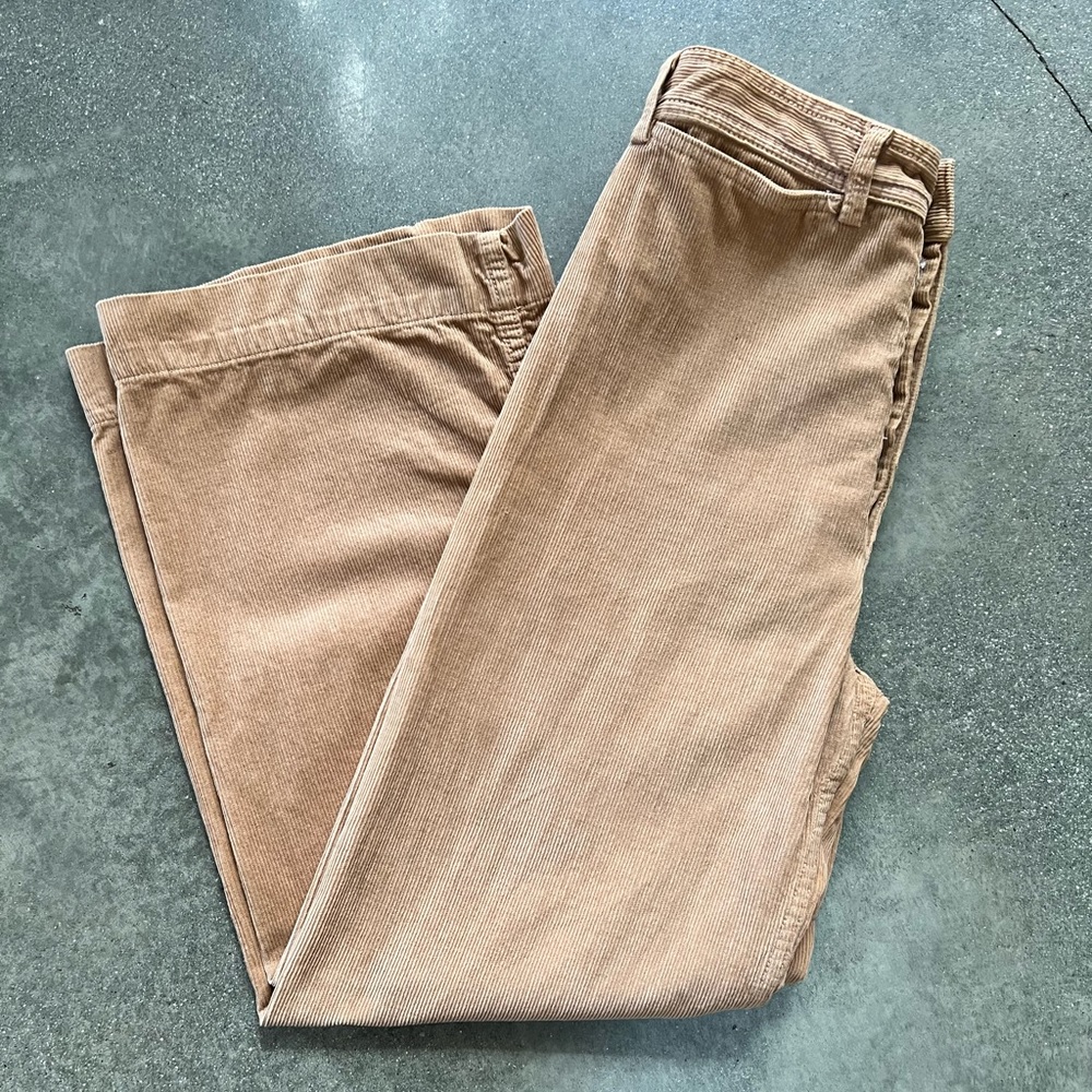 Jesse Kamm Wide Leg Pants in Tan